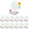 Luxrite 6 Inch Ultra Thin LED Recessed Downlights 5 CCT Selectable 2700K-5000K 14W 1150LM Dimmable 12-Pack LR23732-12PK - alternate 1